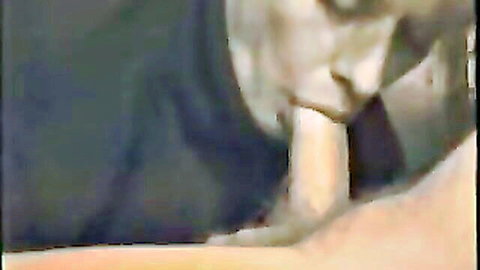 Passionate woman giving intense blowjob in close-up oral scene