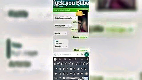 Nude Indian babe video call chat with explicit messages