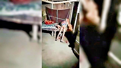 Indian sasur bahu couple in intense doggy style fuck
