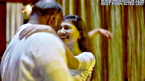 Indian couple embracing in Mirzapur Season 2 intimate scene