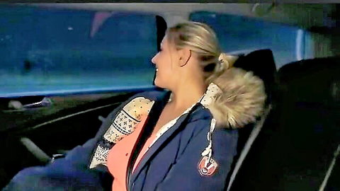 Krystal Swift blonde with huge tits in Fake Taxi repaying debt