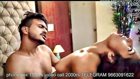 Hot Indian couple in intense arched-back sex from A Road To Viabra S01E03