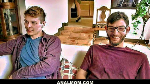 Claudia Valentine teasing with best friend's stepmom in anal scene