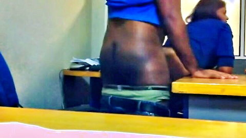 Desi boss bare ass exposed fucking hot employee in office doggy style