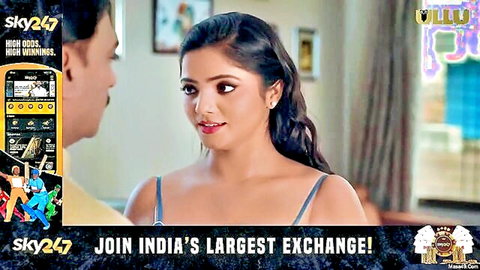 Indian couple in intimate web series moment