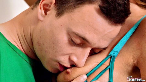 Natalie Grace offers breast to stepson in taboo intimate moment