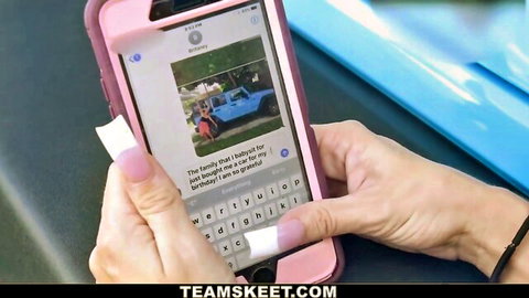 Aspen Romanoff's teasing birthday text as hot babysitter family surprise