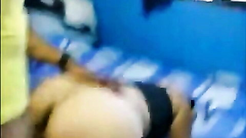 Black girl submissive anal from behind wild ride
