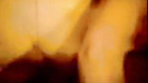 Vintage retro anal with BBC, long-haired girl with big tits in steamy scene