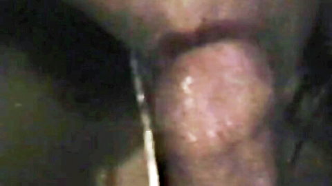 Laurie Gilbert gives intense blowjob to Tom Byron in retro porn close-up