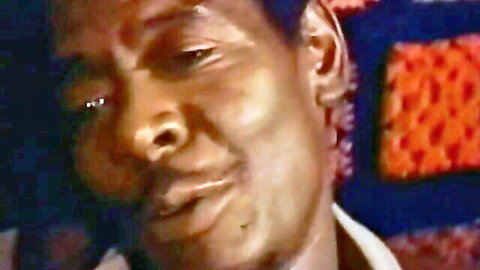 Vintage black woman intense close-up face in erotic porn scene, Diamond Collection