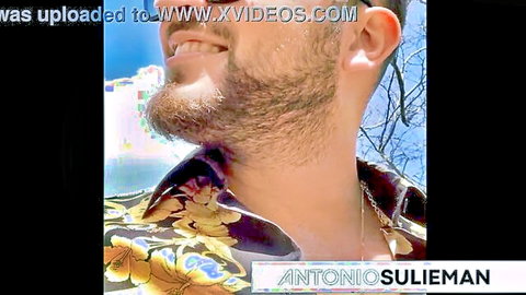 Antonio Suleiman smiling outdoors, starring in hard anal with crying 18yo Russian girl