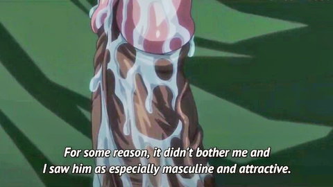 Hentai scene of white anime girl creampied by massive black cock