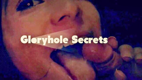 Alexis Malone blonde MILF sucks big cock at gloryhole