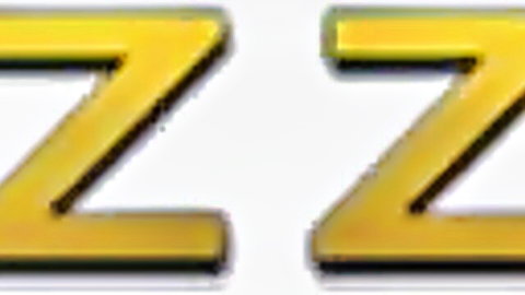 Bold yellow ZZ logo emblem on white background