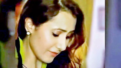 Indian bhabhi closeup in sultry pose during hardcore sex scene