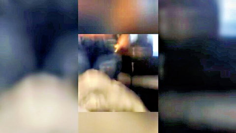 Blurry collage of indistinct nude figures dancing in homemade video