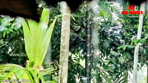 Indian BBW outdoor jungle teaser from hot sex video