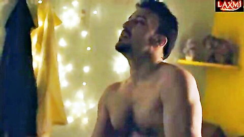 Indian bhabhi seduces muscular shirtless brother-in-law in bedroom