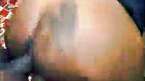 Horny ebony babe in stockings gets roughly fucked on couch