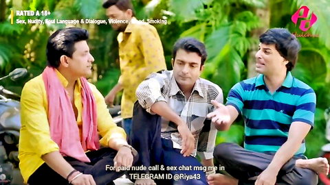 Indian men in casual attire chatting outdoors, Dulhan Ki Hera Pheri hot series thumbnail