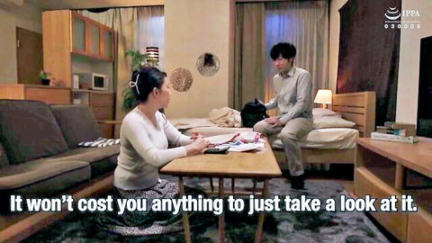 Busty Japanese wife Hikari seduces man in secret lust scene