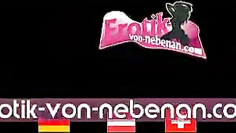 Erotik-von-nebenan.com logo with German Polish Swiss flags for amateur swingers