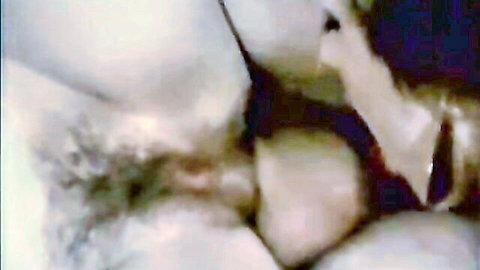 Retro Color Climax Airport Affair: blurry close-up of explicit nude sex encounter