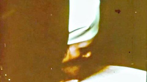 Vintage blonde nun in habit giving blowjob in Flying Nun porn scene