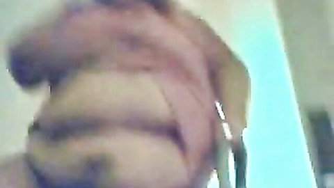 Morbidly obese BBW housewife teases with vacuum cleaner on webcam