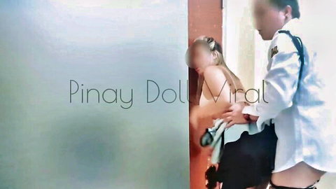 Viral Pinay teacher and guard threesome in uniform