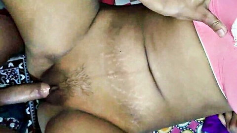 Hot desi girl with hairy pussy getting penetrated closeup