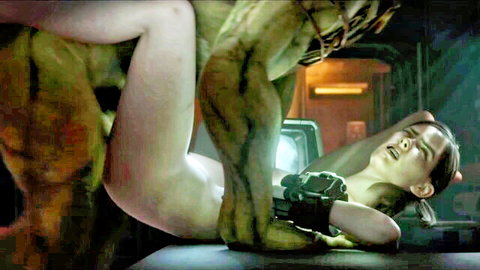 Ellie ravaged by super mutant in intense interspecies sex scene