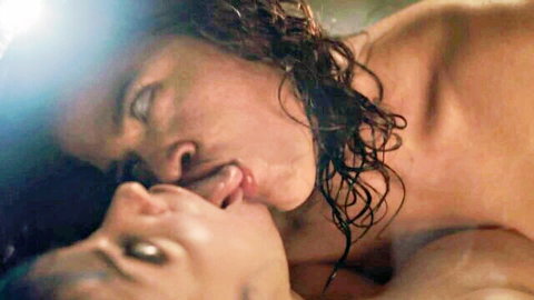 Jewelz Blu in intense nude lesbian kiss, Parasited Infection 3