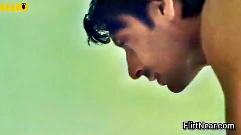 Indian boss in profile during office seduction scene