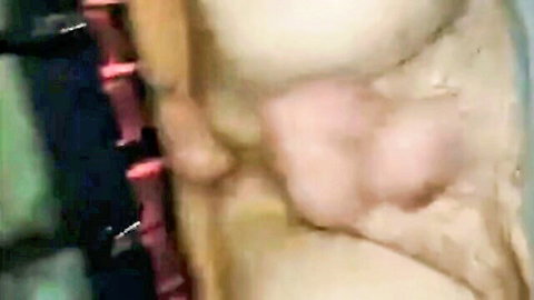 Outdoor bareback creampie closeup on pale skin and curves