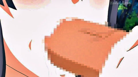 Censored hentai anime busty teens in lesbian pose