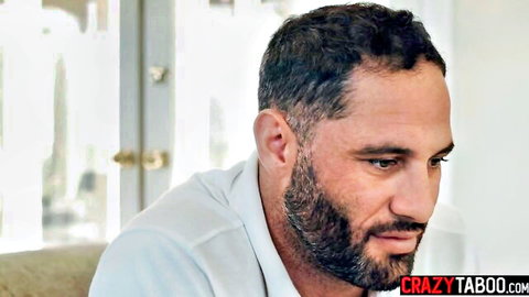 Handsome bearded ethnic man in white shirt from teen big cocks video