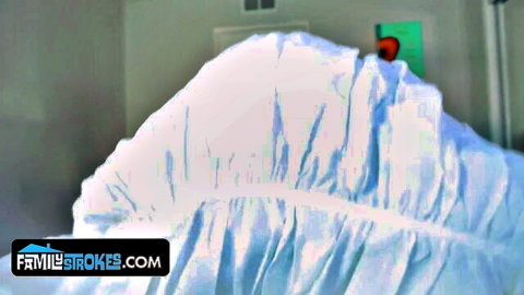 Alina Lopez in teasing white outfit, stepdaddy fantasy tease