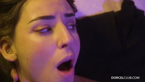 Venus Rey moaning in closeup from Last Night, No Holding Back by DorcelClub