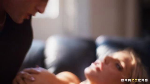 Kayley Gunner and Jimmy Bud intense missionary close-up by Brazzers