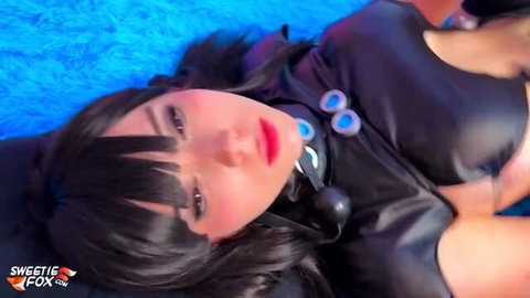 Sweetie Fox as Reika Shimohira cosplay facefuck and hard spank