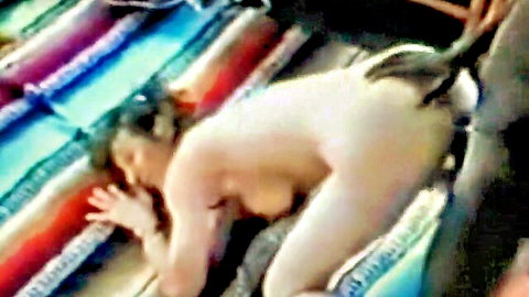 Mature woman quivering in orgasm during doggy style fuck with black big cock